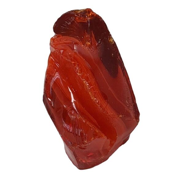 Ruby Cranberry Amberina Art Glass Cullet Multicolor Slag Glass Cullet #SM2358 - Picture 3 of 5